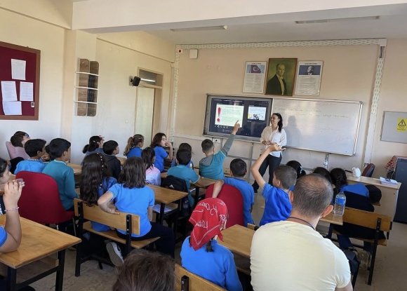 GAZİPAŞA’DA ÖĞRENCİLERE SU TASARRUFU VE GIDA GÜVENLİĞİ EĞİTİMİ