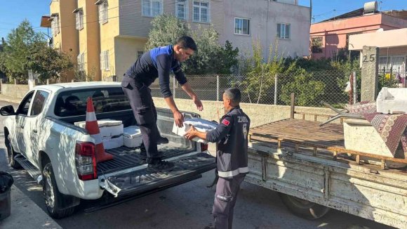 TARSUS’TA İHBAR ÜZERİNE 250 KİLO SAĞLIKSIZ BALIK ELE GEÇİRİLDİ