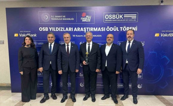 MERSİN OSB’YE ’EN ÇOK KATKI VEREN OSB’ ÖDÜLÜ