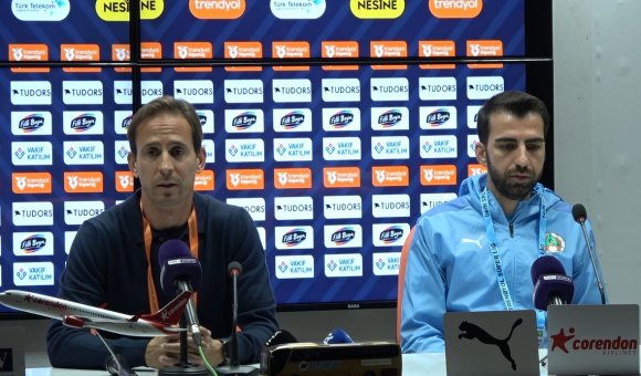 JOAO PEREİRA: "DAHA İYİ OYNADIK AMA SONUÇ OLARAK MAÇI KAYBETTİK"