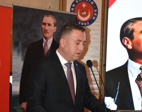 TÜRK SAĞLIK-SEN MERSİN ŞUBESİ’NDE HALİL VURAL GÜVEN TAZELEDİ