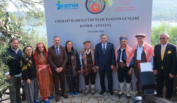 KEMER’DE COĞRAFİ İŞARET BAŞVURUSU YAPILAN ÜRÜNLER TANITILDI