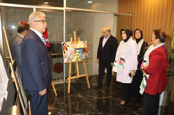 AYDIN: "GAZZE’DE HER GÜN BİR ANNE EVLADINI TOPRAĞA VERİYOR"