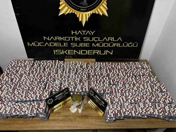 HATAY’DA PİYASA DEĞERİ 4 MİLYON 372 BİN TL OLAN UYUŞTURUCU ELE GEÇİRİLDİ