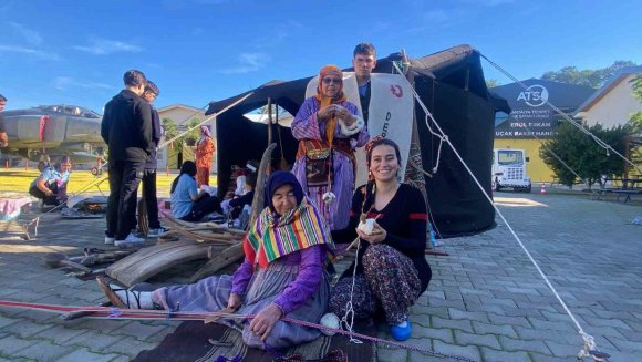 AKSU’DA DERS ZİLİ YÖRÜK ÇADIRINDA ÇALDI