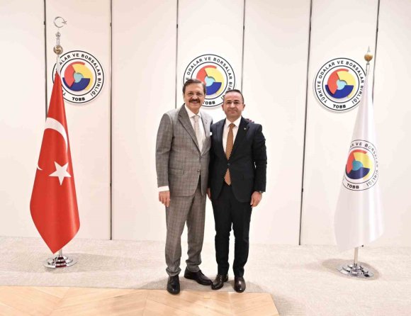 BAŞKAN GÜNGÖR, BAŞKAN HİSARCIKLIOĞLU’NA DOSYA SUNDU