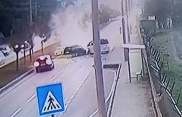 BURDUR’DAKİ FECİ KAZANIN GÜVENLİK KAMERASI ORTAYA ÇIKTI