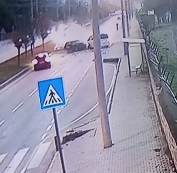 BURDUR’DAKİ FECİ KAZANIN GÜVENLİK KAMERASI ORTAYA ÇIKTI