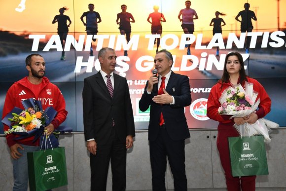 OSMANİYE’DE ULUSLARARASI YARI MARATONU TANITIM TOPLANTISI