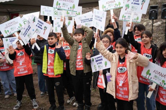 "81 İLDE 81 ORMAN" PROJESİ ADANA İLE DEVAM EDİYOR