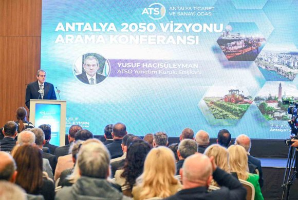 ANTALYA’YA 2050 SÖZÜ: "BU ŞEHİR İÇİN ORTAK BİR GELECEK İNŞA EDİYORUZ"