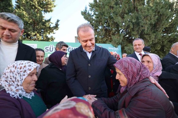 MERSİN’DE ÜRETİCİLERE ’SÜT SOĞUTMA TANKI’ DESTEĞİ