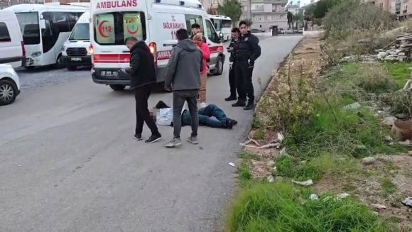 HUSUMETLİLERİYLE KARŞILAŞAN GENÇ BIÇAKLANARAK YARALANDI