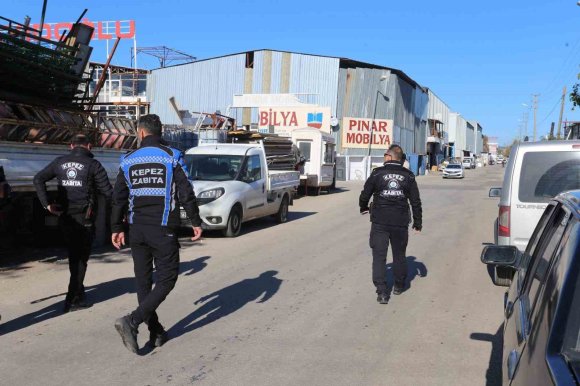 KEPEZ ZABITASI’NDAN HURDACILAR SİTESİ’NE DENETİM