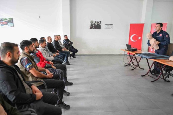 ATA EĞİTİM MERKEZİ, DERECİK İTFAİYESİ’Nİ 5 GÜNLÜK KAPSAMLI EĞİTİMLE AĞIRLADI