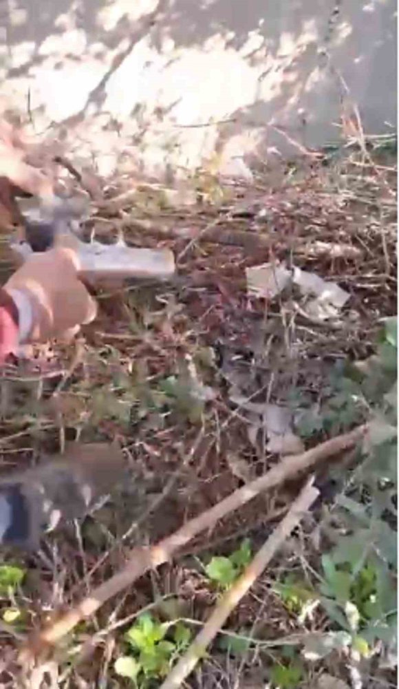 POLİS SİLAHLA ÇEVREYE KORKU SALAN ŞAHSI 100 KAMERAYI İNCELEYEREK YAKALADI