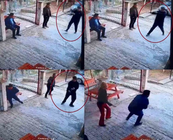 12 YAŞINDAKİ ÖĞRENCİ OKUL MÜDÜRÜNÜ VURDU: O ANLAR KAMERADA