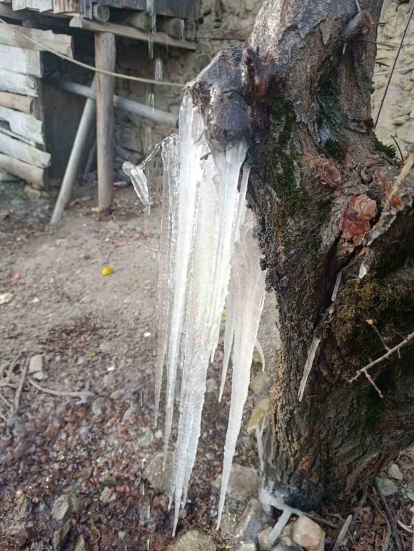 ADANA’DA BUZ SARKITLARI OLUŞTU