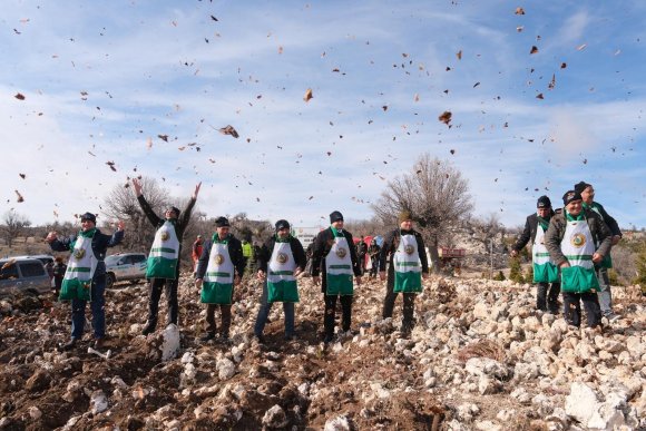 ŞEHİDİN ADI SEDİR ORMANINDA YAŞATILIYOR