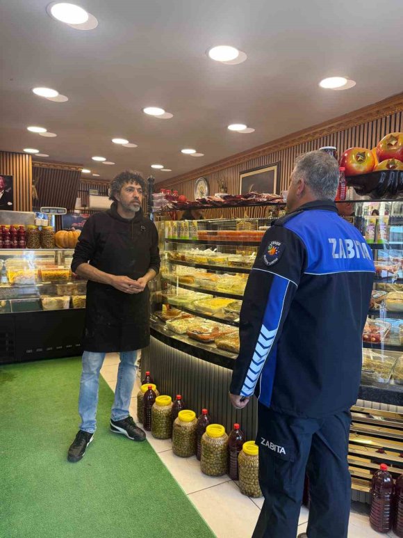 KEMER’DE ZABITADAN YENİ YIL ÖNCESİ DENETİM