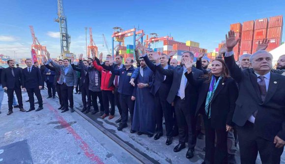 MERSİN’DEN SUDAN’A 6. İYİLİK GEMİSİ UĞURLANDI