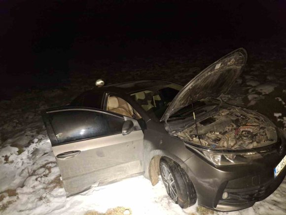 BELEN’DE TRAFİK KAZASI: 2 YARALI