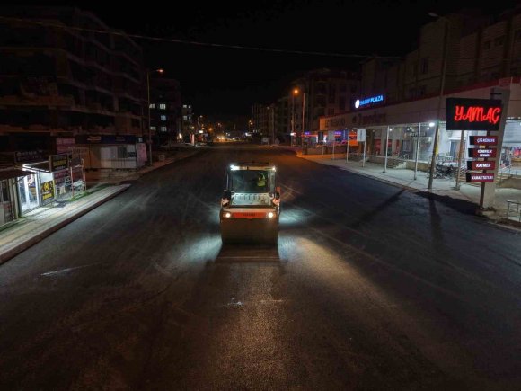 ANTAKYA OTOBÜS TERMİNALİ MEVKİİNDE CADDELER ASFALTLANDI