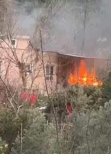 OSMANİYE’DE MÜSTAKİL EVİN KİLERİNDE ÇIKAN YANGIN SÖNDÜRÜLDÜ