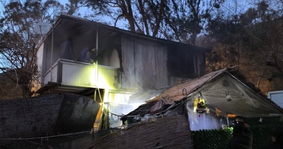 SAMANDAĞ’DA KONTEYNER YANGINI