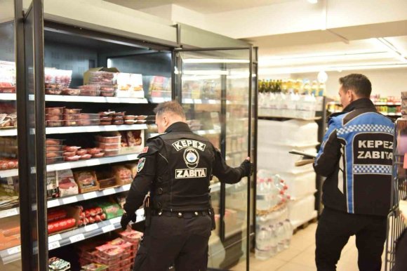 MARKETLERE ZABITA DENETİMİ