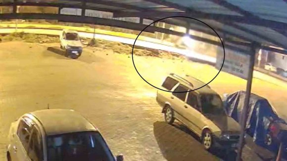 ECE BEBEĞİN CAN VERDİĞİ KAZA GÜVENLİK KAMERASINDA