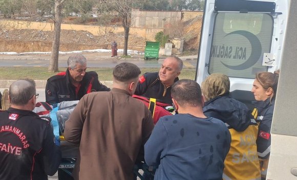 ASANSÖR BOŞLUĞUNA DÜŞEN ŞAHIS KURTARILDI
