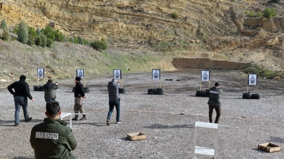 MERSİN’DE ORMAN MUHAFAZA PERSONELİNE ATIŞ EĞİTİMİ