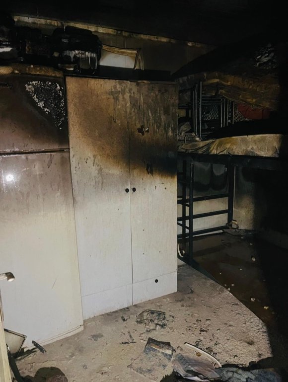 ANTAKYA’DA KONTEYNER YANGINI