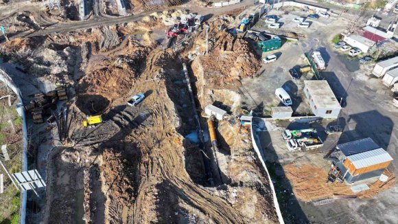 MESKİ ANA İÇME SUYU HATTINDA DEPLASE ÇALIŞMASINI TAMAMLADI