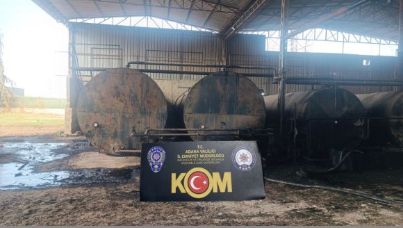 ADANA’DA 115 BİN LİTRE KAÇAK AKARYAKIT ELE GEÇİRİLDİ