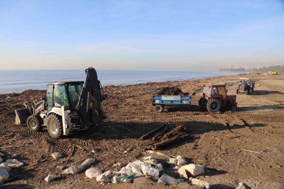 AKDENİZ BELEDİYESİNDEN SEL SONRASI YOĞUN ÇALIŞMA