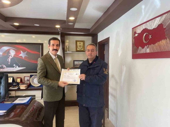 BOZYAZI’DA GÜVENLİK GÜÇLERİNE BAŞARI BELGESİ