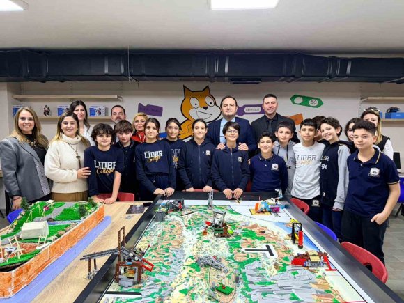 ROBOTİK KODLAMA ÇALIŞMALARI YERİNDE İNCELENDİ