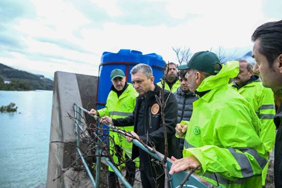 ALANYA DİM BARAJININ KOTU DÜN İTİBARİYLE 168,91 METREYE ULAŞTI