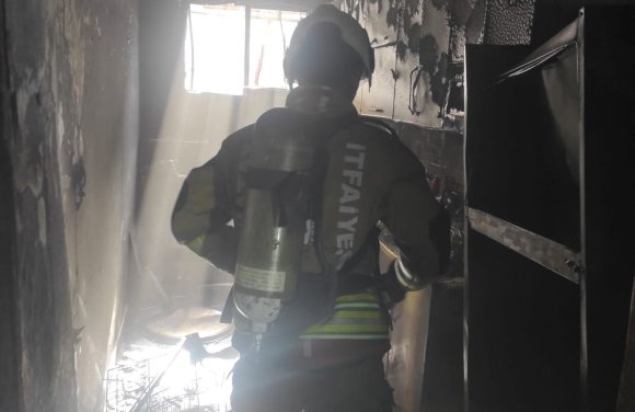 İSKENDERUN’DA MÜSTAKİL EV YANGINI