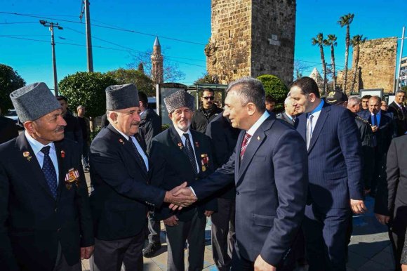 ANTALYA’NIN KURTULUŞ SAVAŞI’NDA VERDİĞİ İLK SİVİL ŞEHİDİ TÖRENLE ANILDI