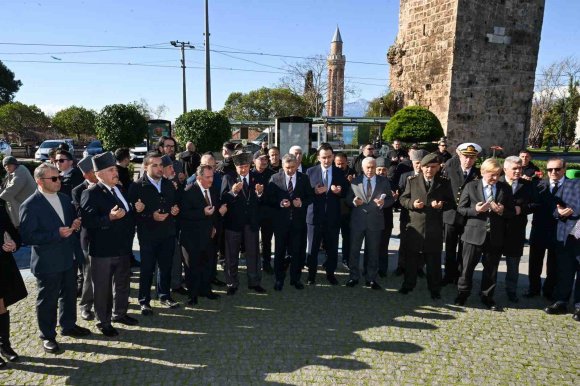 ANTALYA’NIN KURTULUŞ SAVAŞI’NDA VERDİĞİ İLK SİVİL ŞEHİDİ TÖRENLE ANILDI