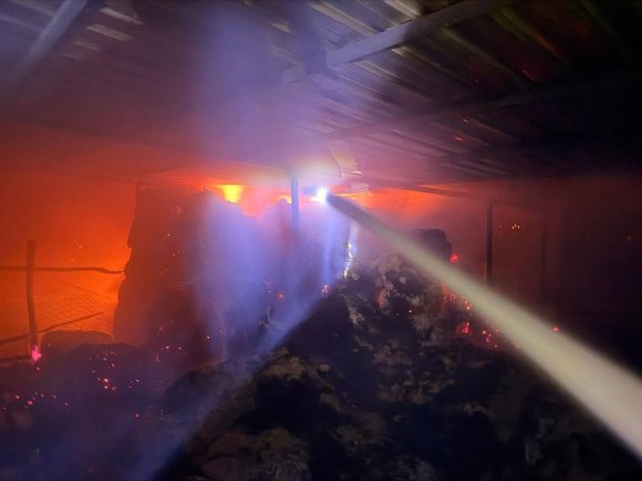 KIRIKHAN’DA SAMANLIK YANGINI