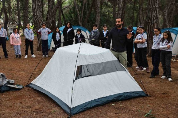 ANTALYA BÜYÜKŞEHİR BELEDİYESİ İZCİLERİ KAYNAŞMA KAMPINDA BULUŞTU