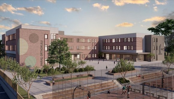 KAHRAMANMARAŞ’TA DEPREMİN VURDUĞU MAHALLEDE İKİ YENİ OKUL