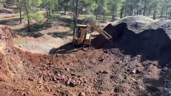 CÜNEYT’E MEZAR OLAN ÇUKUR KAPATILDI