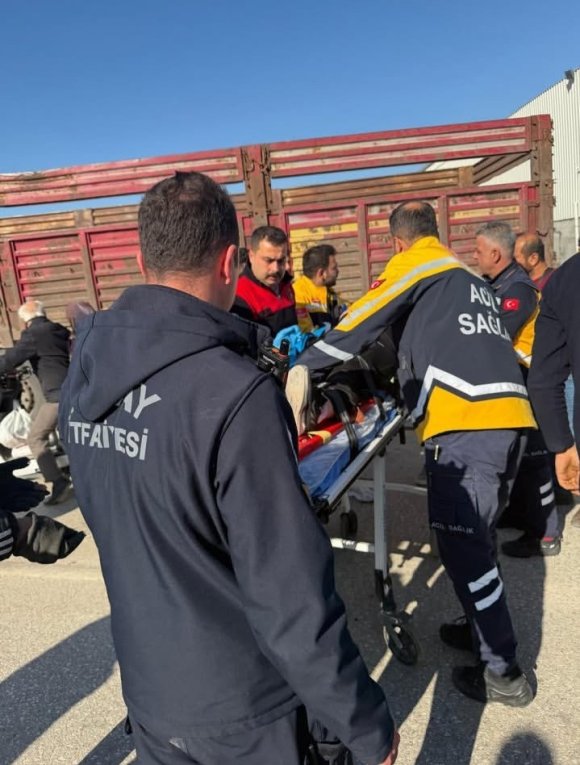 ANTAKYA’DA TRAFİK KAZASI: 1 YARALI