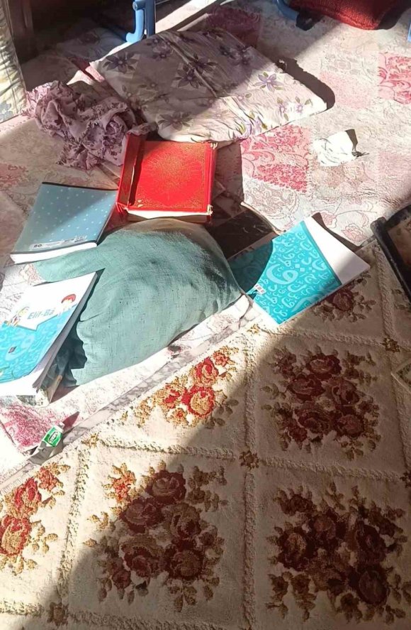 KUR’AN KURSUNU YERLE BİR EDİP KUR’AN-I KERİM’LERE ZARAR VERDİLER