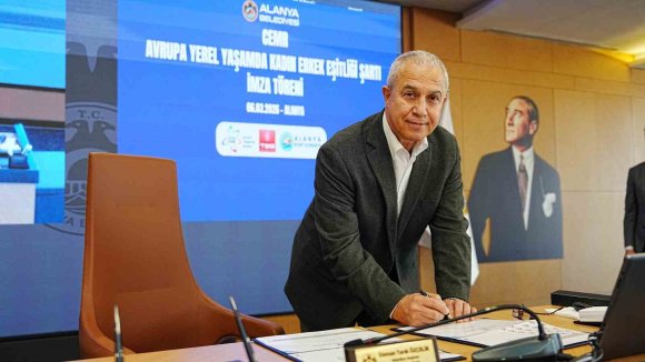 BAŞKAN ÖZÇELİK, CEMR AVRUPA YEREL YAŞAMDA KADIN-ERKEK EŞİTLİĞİ ŞARTI’NI İMZALADI